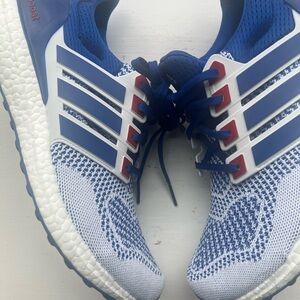 Adidas Ultraboost 1.0 Royal Blue and White Shoes Men Sz 12